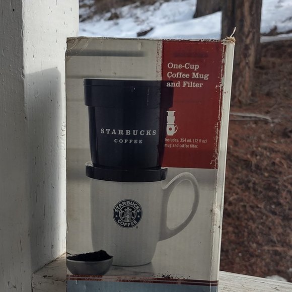 2006 Starbucks coffee mug and filter (Original Box)